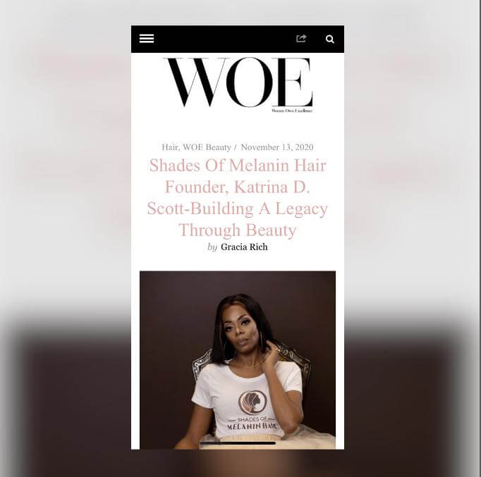 WOE Magazine Feature