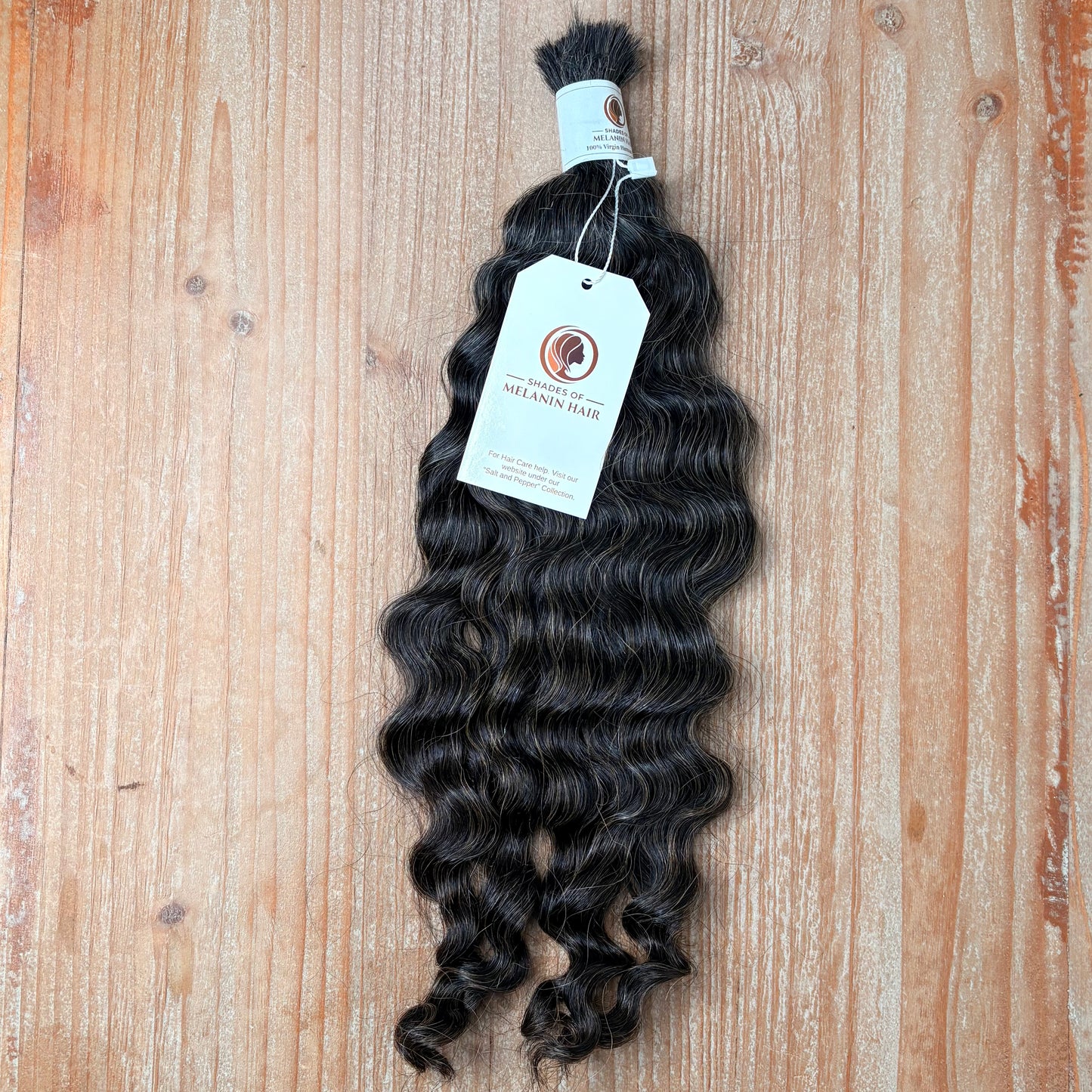 Salt & Pepper Bulk Braiding Hair