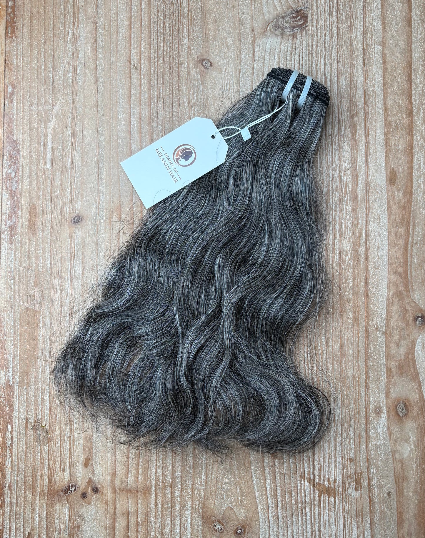 Salt & Pepper Wavy Bundles