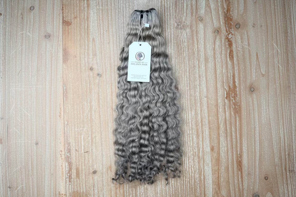 Grey Curly Bundles