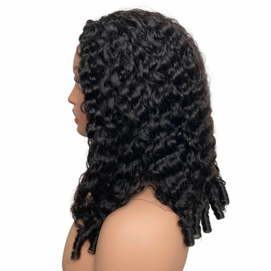 Burma Lush Curly Half Wigs