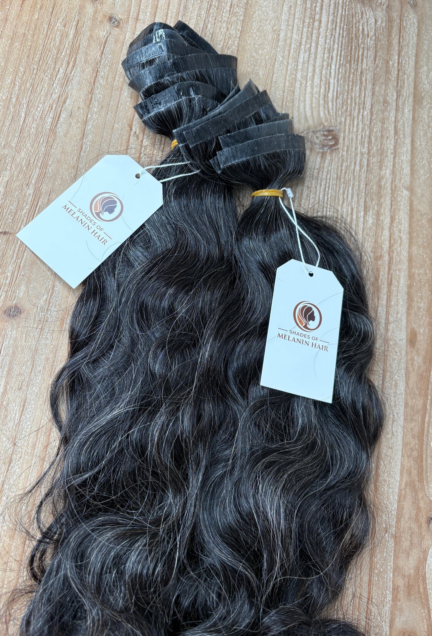 Salt & Pepper Seamless Clip ins