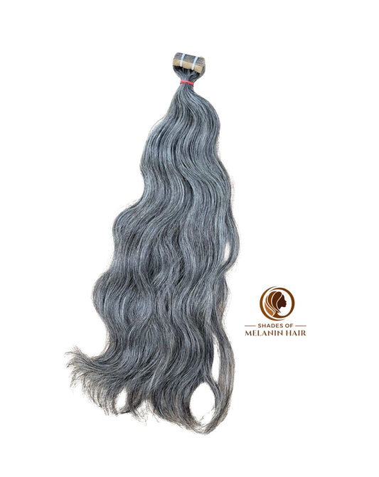 Tape Ins - Salt and Pepper