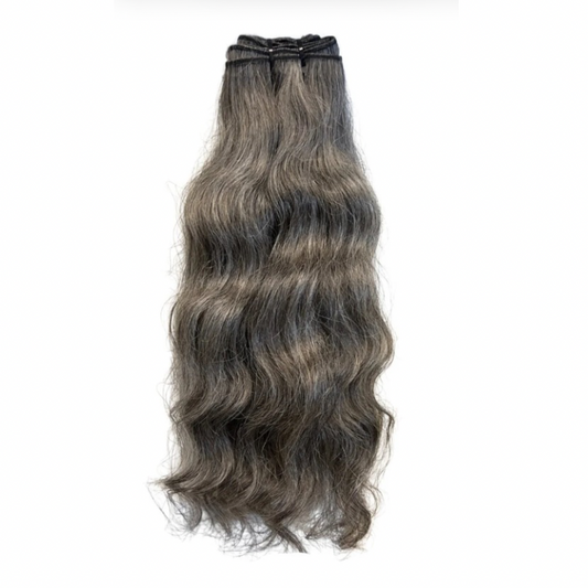 Salt & Pepper Wavy Bundles