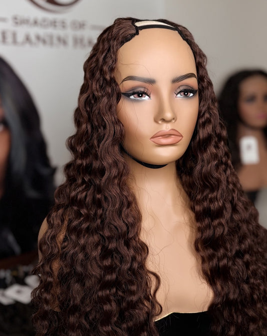 Brown U-Part Wigs