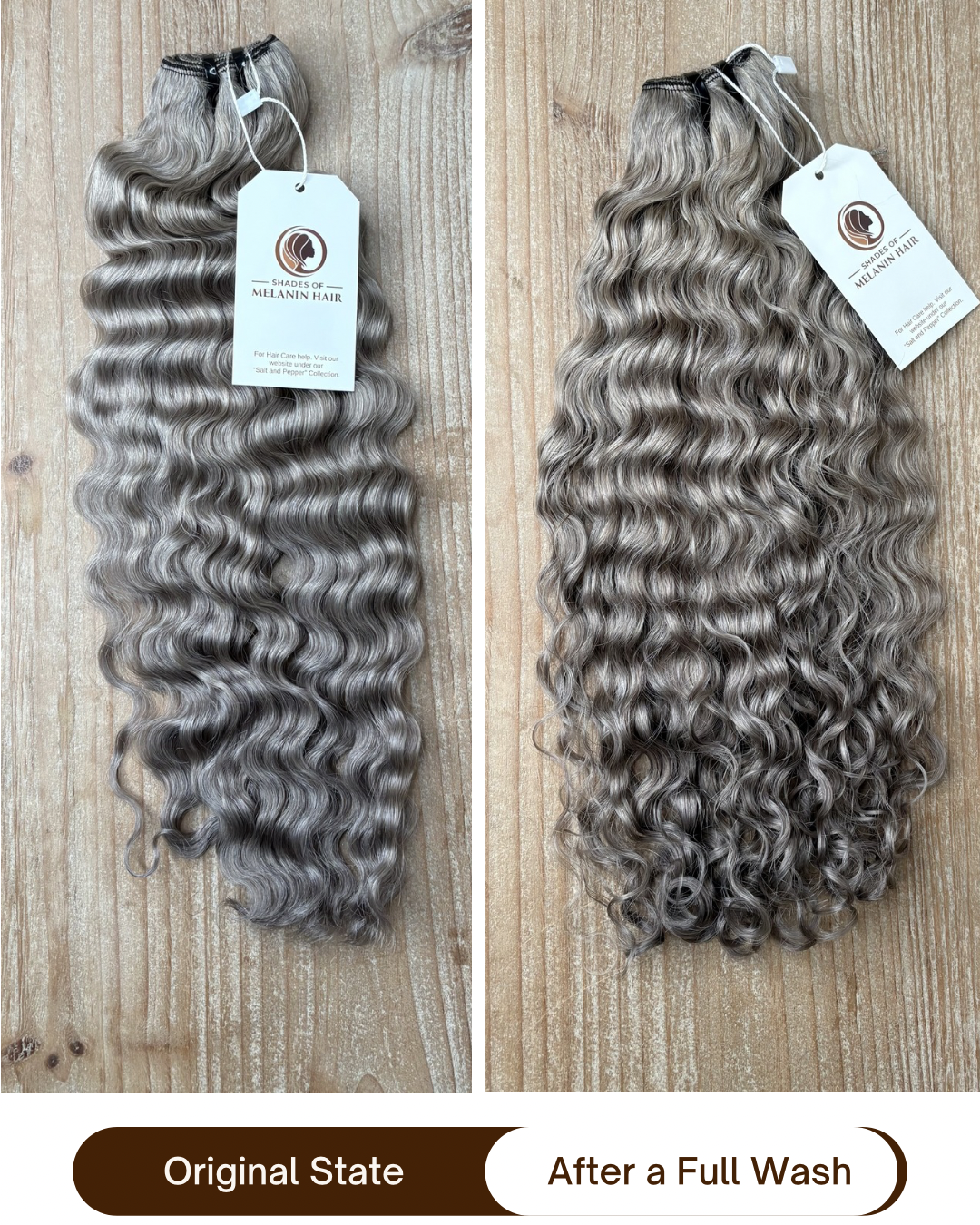 Grey Curly Bundles